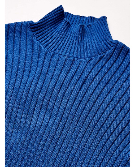 AX Armani Exchange Men's Mock Neck Ribbed Cotton Pullover at Men’s Clothing store