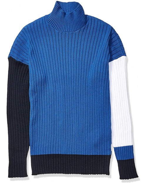 AX Armani Exchange Men's Mock Neck Ribbed Cotton Pullover at  Men’s Clothing store