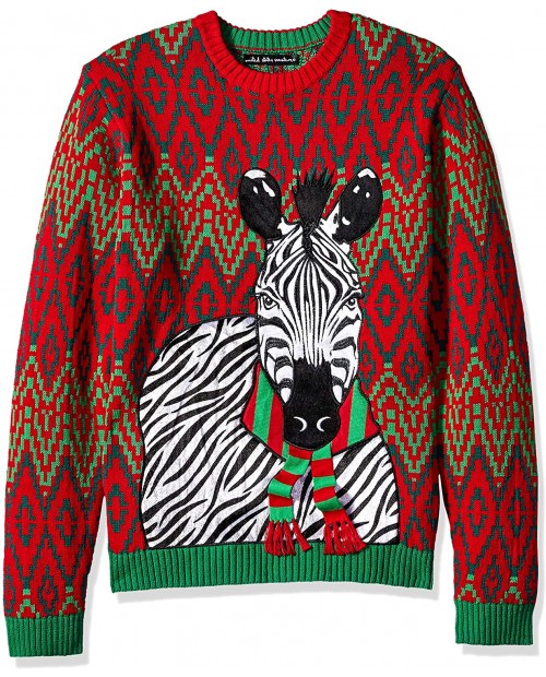 Blizzard Bay Men's Ugly Christmas Sweater Animals at Men’s Clothing store