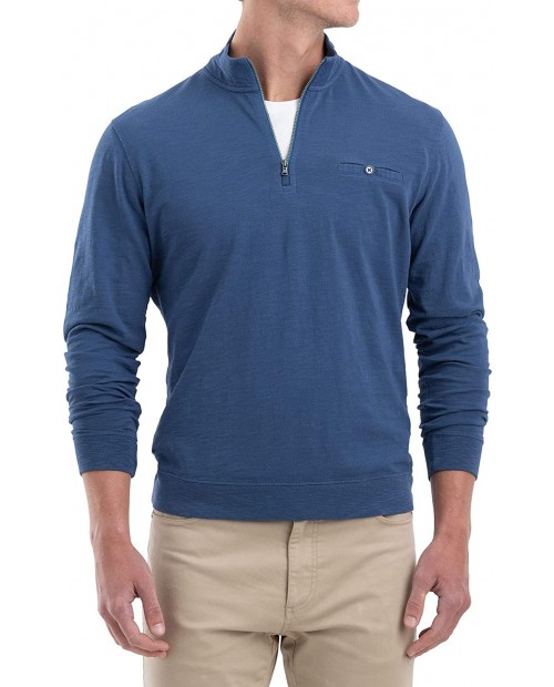 johnnie-O Keane 1 4 Zip Pullover Cadet L at Men’s Clothing store