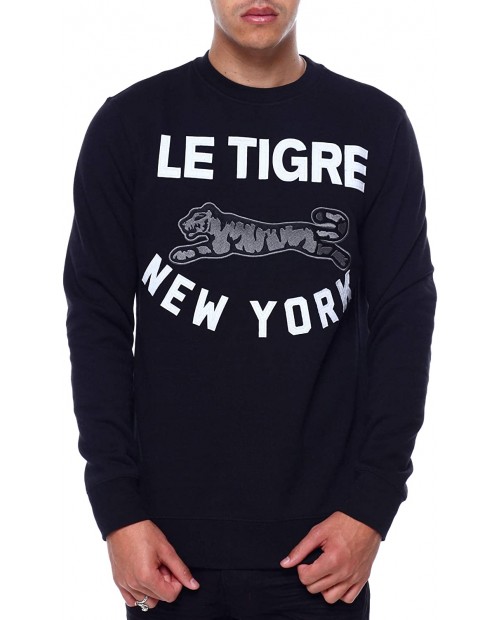Le TIGRE Men's Yates Logo Crewneck Sweatshirt at Men’s Clothing store