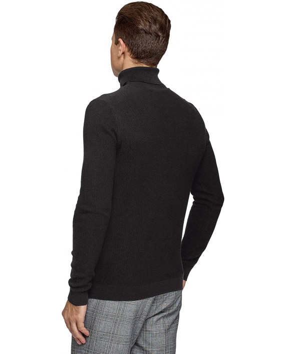 oodji Ultra Men's Cotton Knit Pullover at Men’s Clothing store