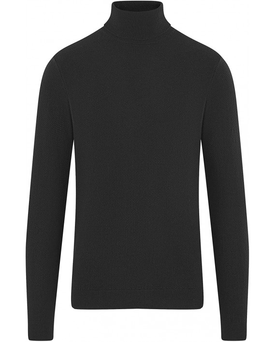 oodji Ultra Men's Cotton Knit Pullover at Men’s Clothing store