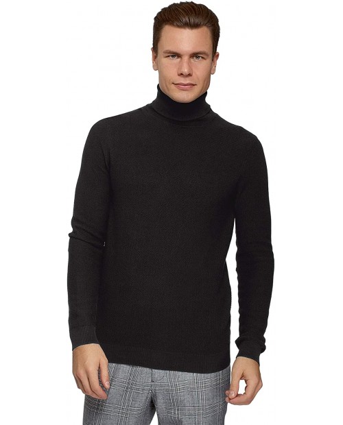 oodji Ultra Men's Cotton Knit Pullover at  Men’s Clothing store