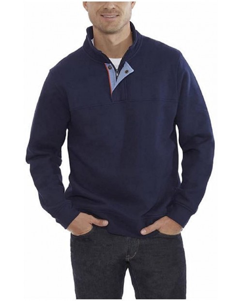 Orvis Men's Signature Pullover Deep Navy XXL at  Men’s Clothing store