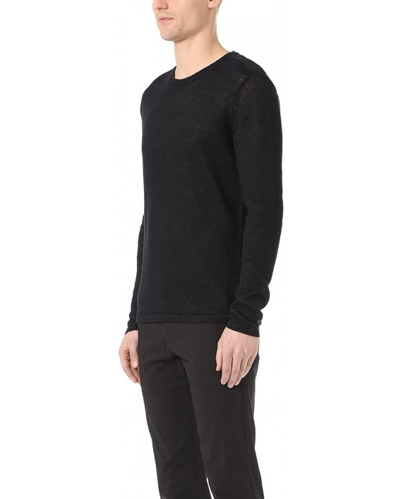 Theory Men's Andrejs New Irish Linen Crew Sweater at Men’s Clothing store
