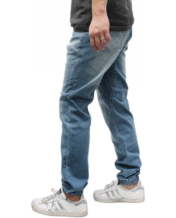 Americano Men's Drop Crotch Jogger Twill Pants at Men’s Clothing store