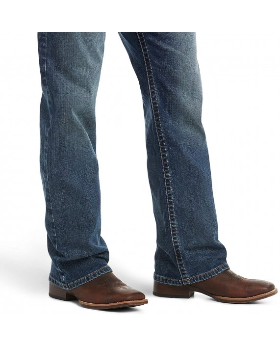 Ariat M4 Low Rise Boot Cut Jeans – Men’s Relaxed Fit Denim at Men’s Clothing store