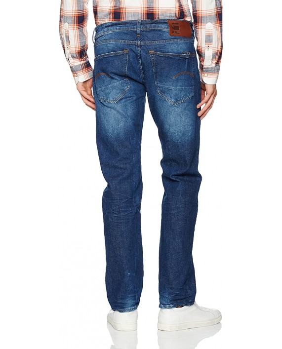 G-Star Raw Men's 3301 Straight Accel Stretch Denim at Men’s Clothing store