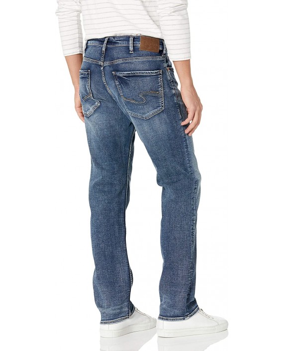 Silver Jeans Co. Men's Grayson Easy Fit Straight Leg Jeans at Men’s Clothing store