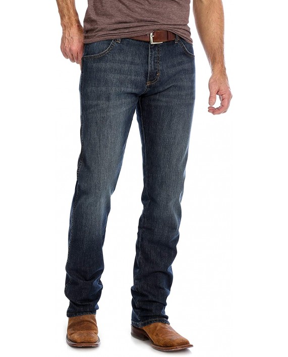 Wrangler Men's Retro Barrick Slim Straight Jeans - 88Mwzbr at Men’s Clothing store