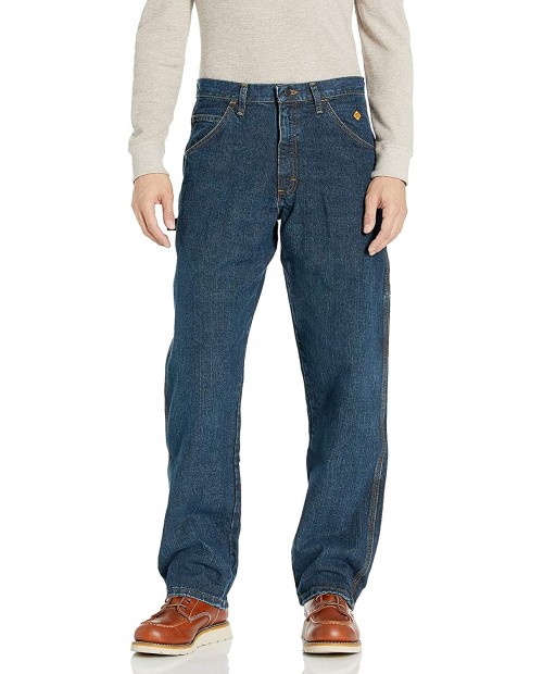 Wrangler Riggs Workwear Men's Big & Tall Fr Flame Resistant Carpenter Jean at Men’s Clothing store