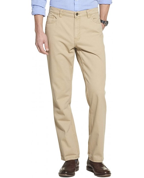 Arrow 1851 Men's 5 Pocket Straight Fit Twill Pant at  Men’s Clothing store