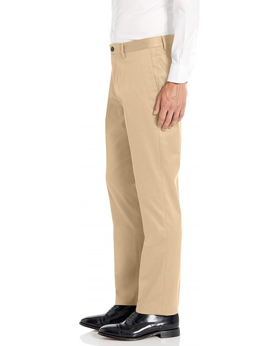 Brand - Buttoned Down Men's Athletic Fit Non-Iron Dress Chino Pant Wheat 42W x 32L