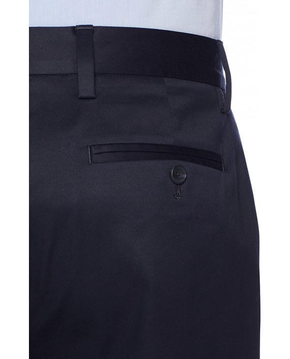 Brand - Buttoned Down Men's Relaxed Fit Flat Front Non-Iron Dress Chino Pant Navy 31W x 30L