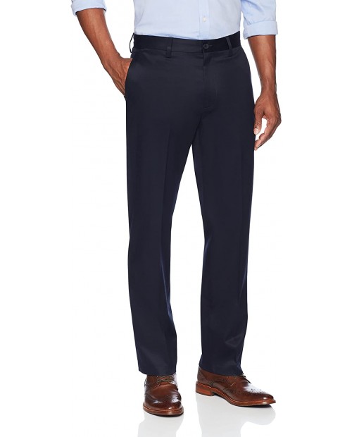  Brand - Buttoned Down Men's Relaxed Fit Flat Front Non-Iron Dress Chino Pant Navy 36W x 34L