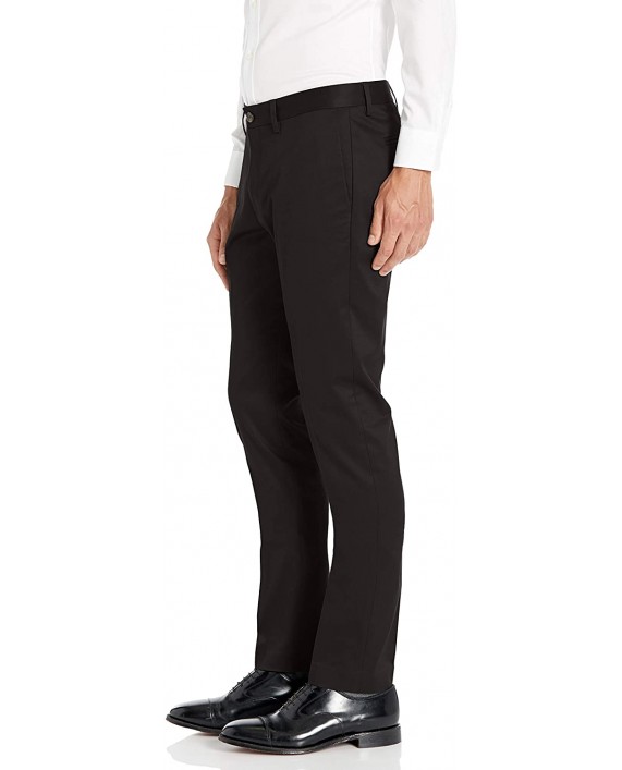 Brand - Buttoned Down Men's Skinny Fit Non-Iron Dress Chino Pant Black 30W x 34L