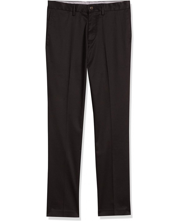 Brand - Buttoned Down Men's Skinny Fit Non-Iron Dress Chino Pant Black 30W x 34L