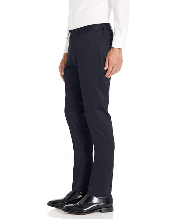Brand - Buttoned Down Men's Skinny Fit Non-Iron Dress Chino Pant Navy 28W x 30L