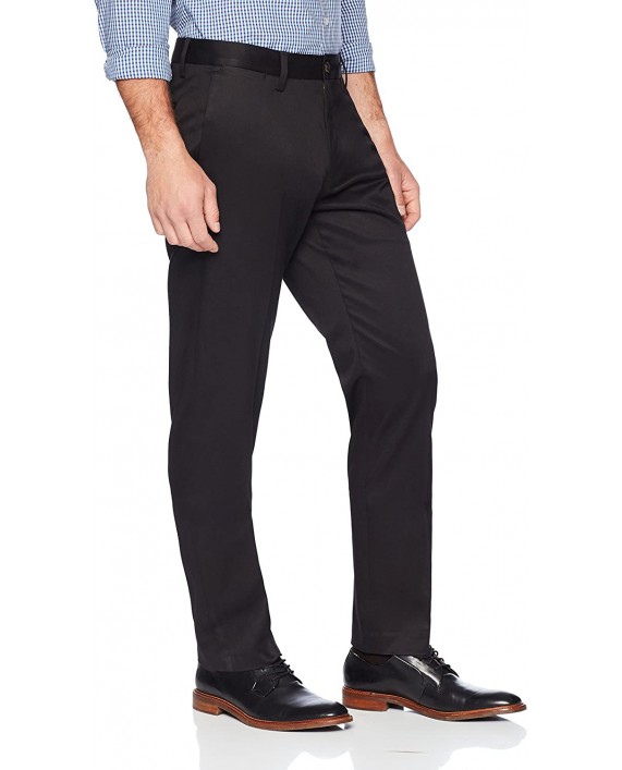 Brand - Buttoned Down Men's Slim Fit Non-Iron Dress Chino Pant Black 34W x 28L