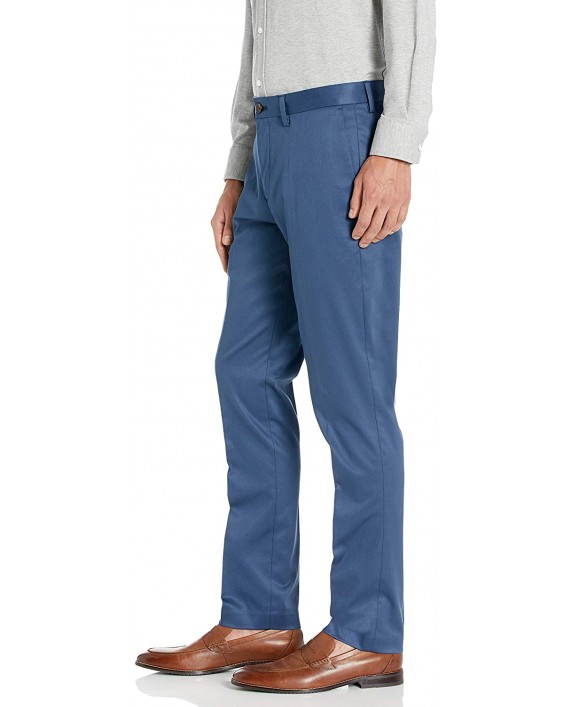 Brand - Buttoned Down Men's Slim Fit Non-Iron Dress Chino Pant Blue 42W x 29L