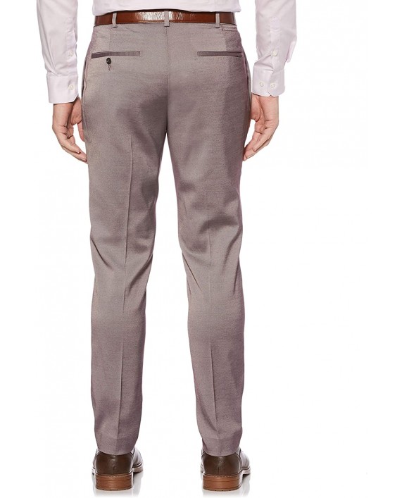 Perry Ellis Men's Portfolio Very Slim Fit Stretch Iridescent Pant at Men’s Clothing store