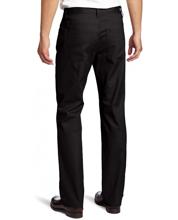 Lee Uniforms Men's Slim Straight 5 Pocket Pant at Men’s Clothing store