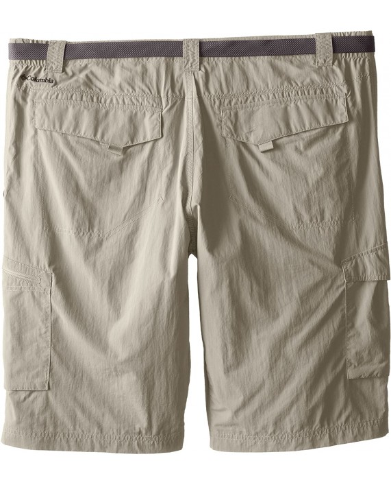Columbia Sportswear Men's Big and Tall Silver Ridge Cargo Shorts Tusk 46 x 10