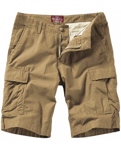 Match Men's Cotton Cargo Shorts |