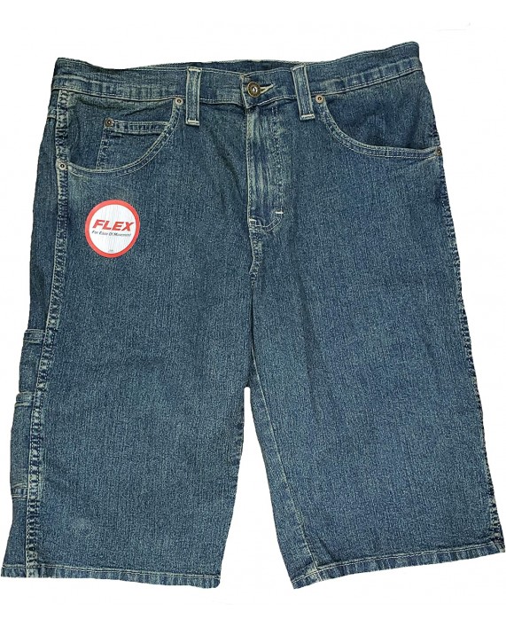 Dickies Blue Denim Regular Fit Flex Denim Shorts at Men’s Clothing store