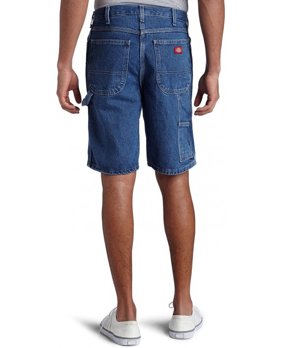 Dickies Men's 9 1 2 Inch Inseam Relaxed Fit Carpenter Short at Men’s Clothing store Relaxed Fit Jean Shorts