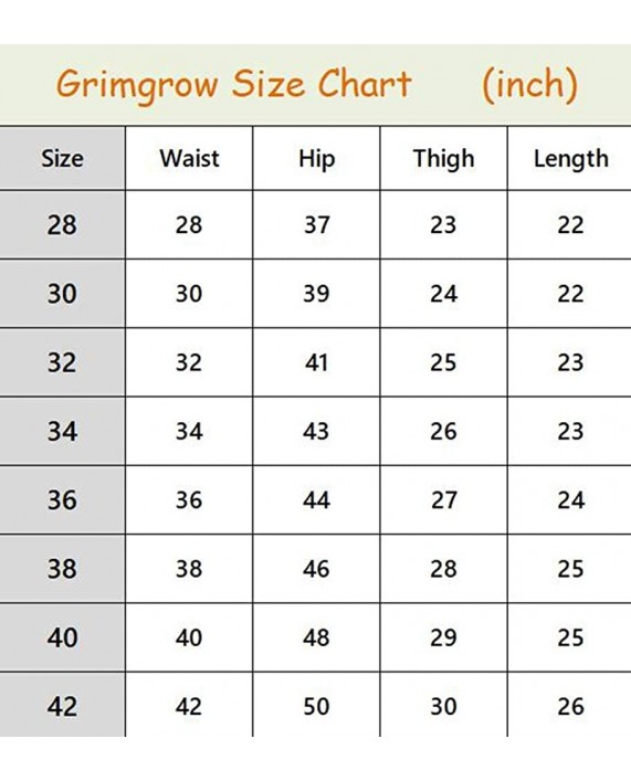 Grimgrow Men's Fashion Ripped Distressed Short Jeans Casual Slim Denim Shorts at Men’s Clothing store