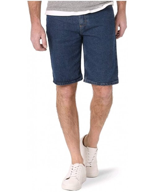 Wrangler Blue Indigo 5 Pocket Denim Shorts at Men’s Clothing store