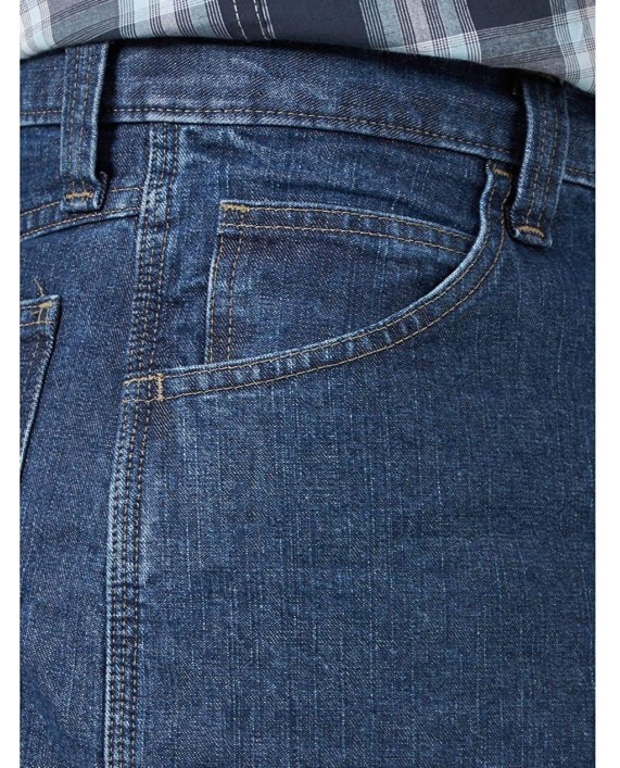 Wrangler Men's Five Pocket Denim Shorts 38 Dark Indigo at Men’s Clothing store