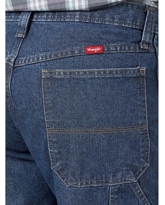 Wrangler Men's Five Pocket Denim Shorts 38 Dark Indigo at Men’s Clothing store