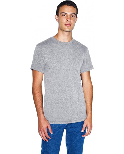 American Apparel Tri-Blend Crewneck Track Short Sleeve T-Shirt-USA Collection