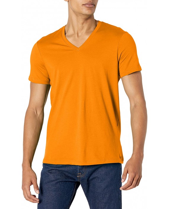 AX Armani Exchange Men's Short Sleeve Pima Cotton Jersey V-Neck T-Shirt |