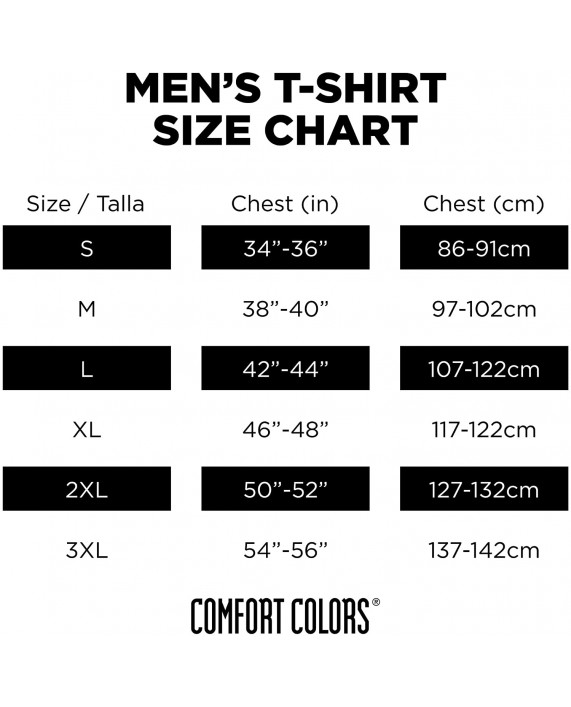 Comfort Colors Men's Adult Short Sleeve Tee Style 1717 Lagoon Blue 4X-Large |