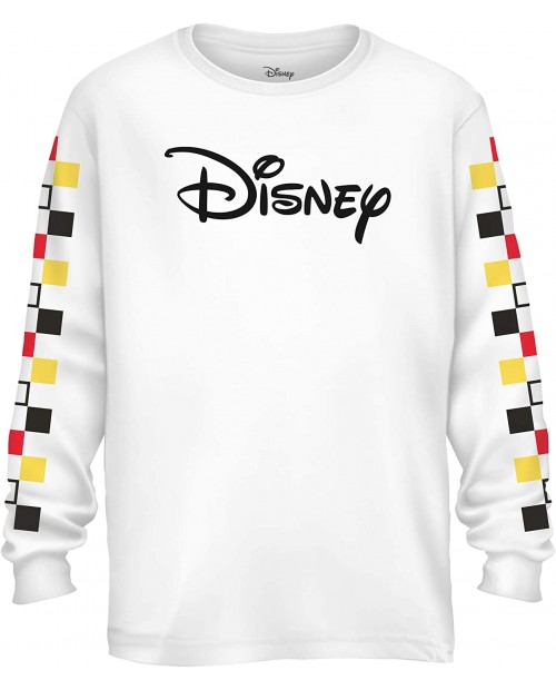 Disney Disneyland World Logo Long Sleeve Men's Graphic T-Shirt
