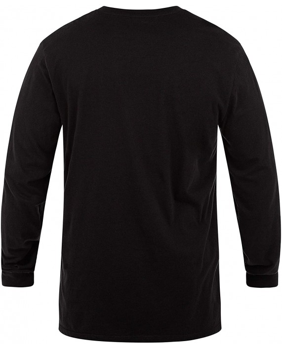 Hurley Men's Everyday Washed One and Only Icon Gradient Long Sleeve T-Shirt Black X-Large |