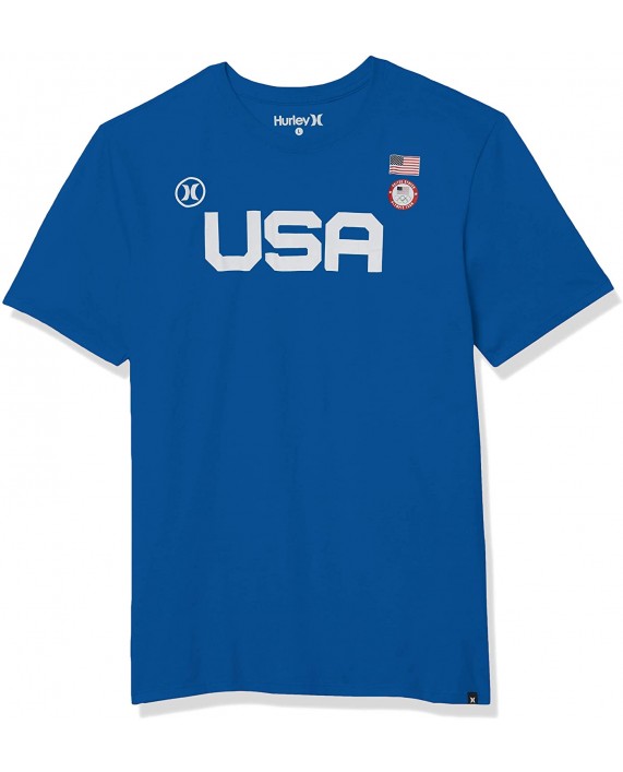 Hurley Men's Premium USA Short Sleeve Tshirt