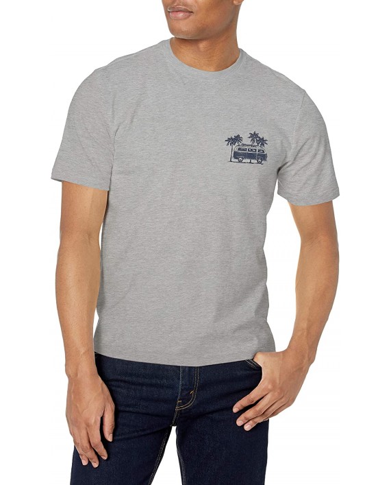 IZOD Men's Saltwater Short Sleeve Graphic T-Shirt