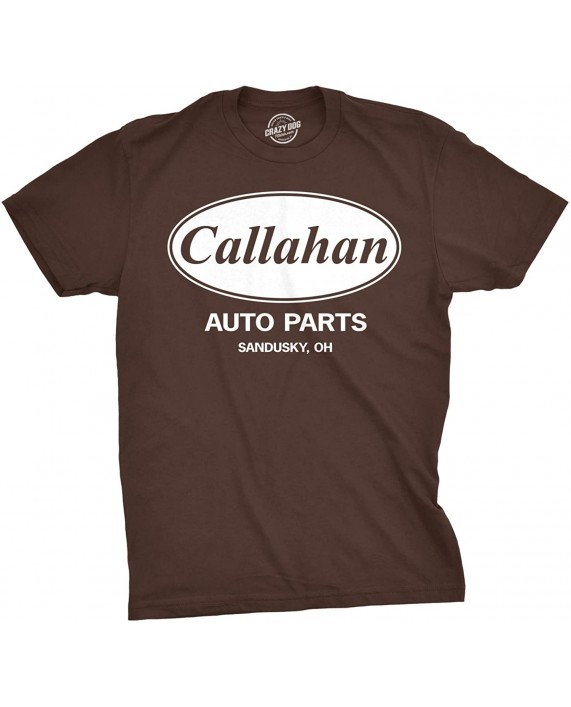 Mens Callahan Auto T Shirt Funny Shirts Cool Humor Graphic Saying Sarcasm Tee |