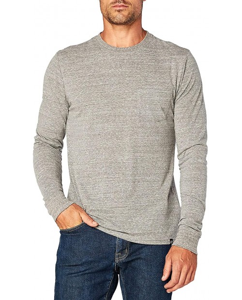 Mens Threads 4 Thought - Long Sleeve Triblend Pocket Crew Tee |