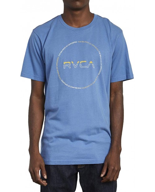 RVCA Men's Splitter Seal Short Sleeve Crew Neck T-Shirt