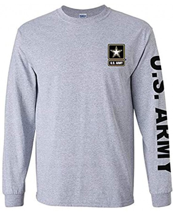 U.S. Army Long Sleeve T-Shirt. Sport Grey XL |