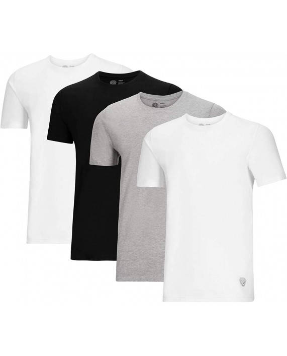 Vince Camuto Men's Cotton Crew Neck Tee T-Shirt Multi-Pack