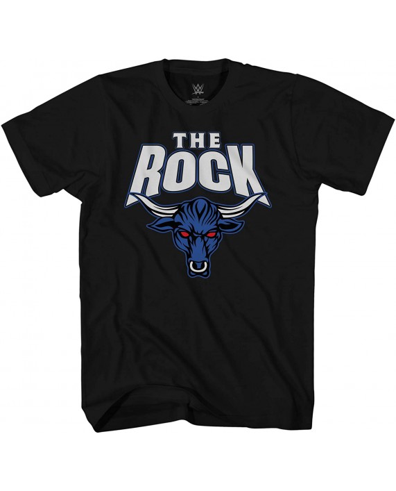 WWE Mens The Rock Shirt - The Brahma Bull Superstar Tee - World Wrestling Champion T-Shirt |