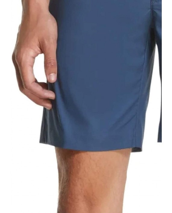 Alfani Mens Comfort Waist Water Repellent Dress Shorts Blue 38 at Men’s Clothing store