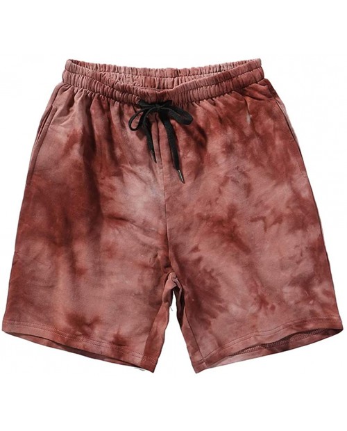 ASLIMAN Men's Shorts Casual Drawstring Elastic Waist Summer Short Pants with Pockets at  Men’s Clothing store